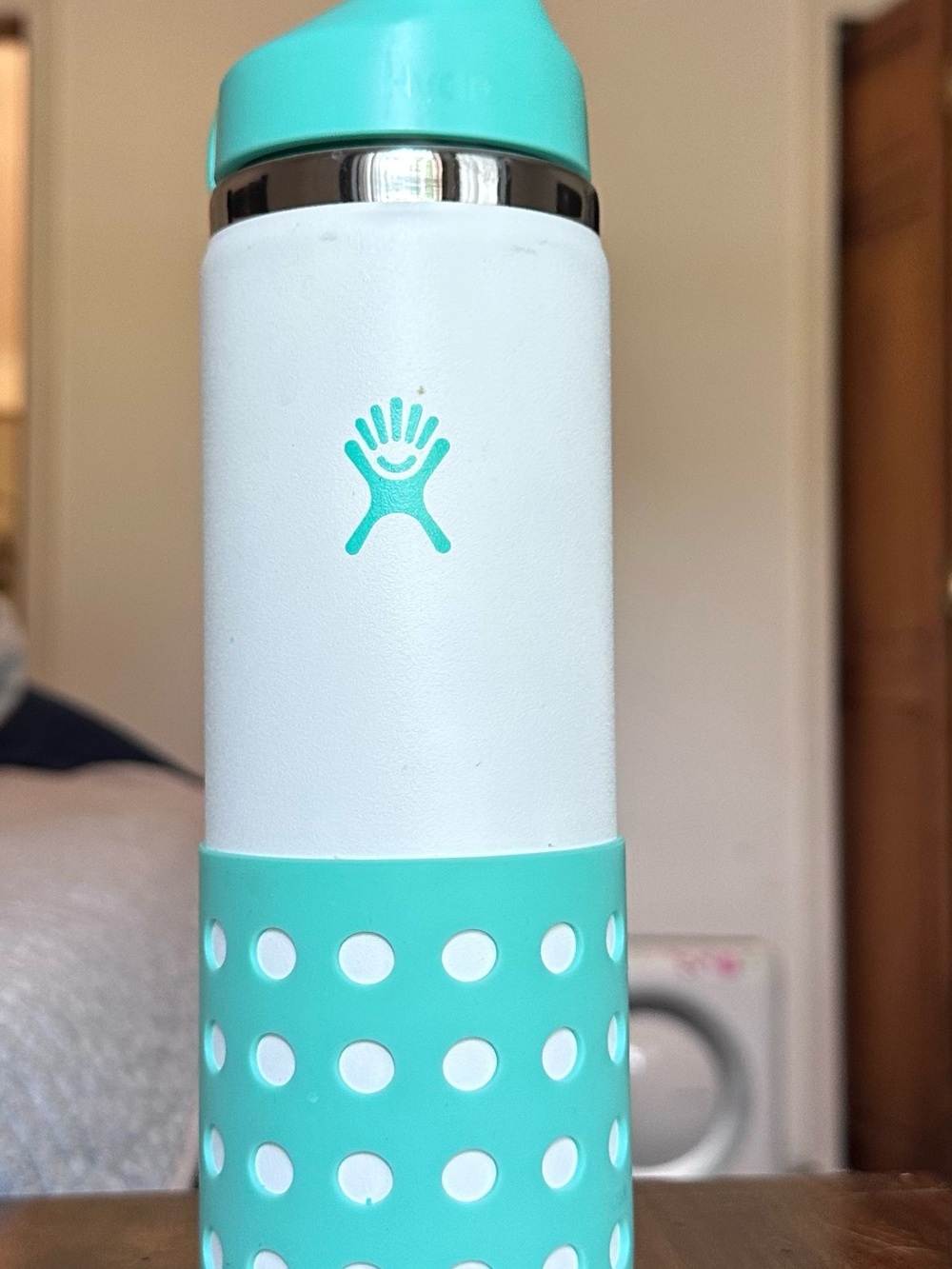 Hydro Flask Mint White Stainless Steel Water Bottle